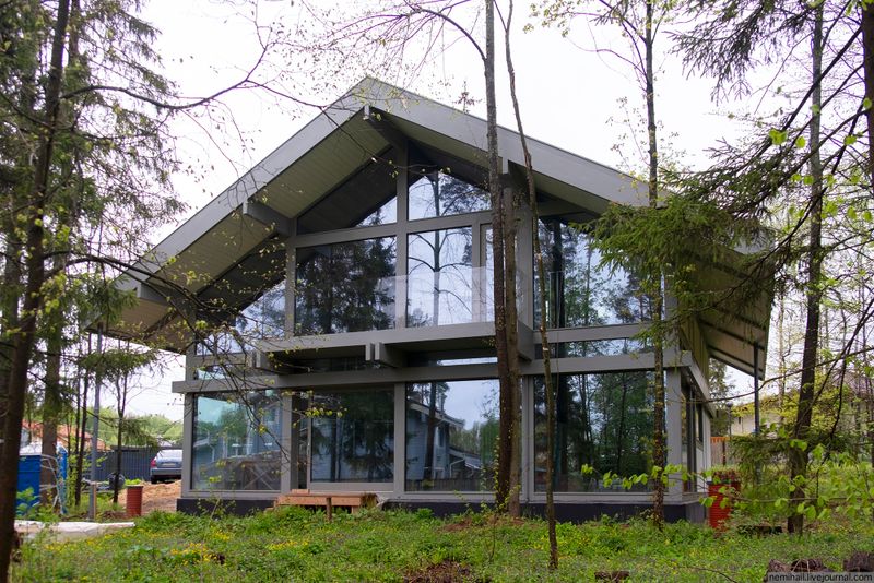 Как трещит брус на фахверке | Строим современный фахверк | Sponsr